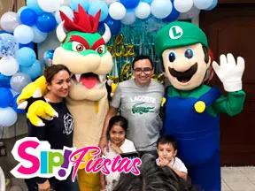 Show de Mario Bros para Fiestas Infantiles en CDMX