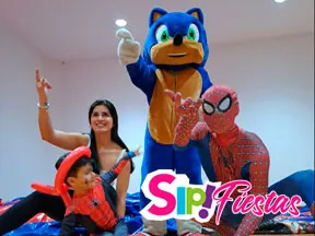 Shows Infantiles en CDMX personaje Sonic